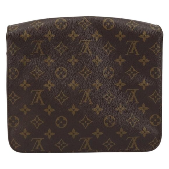 Authentic LOUIS VUITTON Monogram Cartouchiere GM Shoulder Bag M51252 LV - Picture 9 of 16